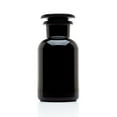 thumbnail image 1 of Infinity Jars 250 ml (8.5 fl oz) Black Ultraviolet All Glass Refillable Empty Apothecary Jar, 1 of 4