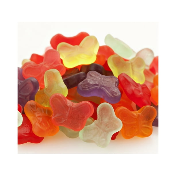 Gummi Butterflies Mini Butterflies bulk gummy candy 1 pound Walmart