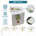 thumbnail image 6 of Summer Lemon Table Runner 72 Inches, Yellow Potted Plant Green Botanical Bed Runner Dresser Scarves Tabletop for Indoor Outdoor Parties/Ceremony/Banquet, 14" x 72", 6 of 9