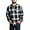 Black, variant on G-Style USA Men's Western Casual Plaid Long Sleeve Button Down Shirt, Up to 5X