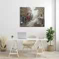 thumbnail image 2 of Stupell Industries Classic European Urban Street Vintage Bistro Architecture, 48 x 36, Design by Ruane Manning, 2 of 6