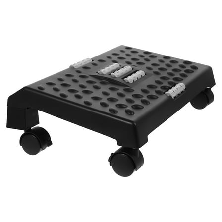 Soimiss Adjustable Footrest Footstool Plastic Anti-slip Home Use 1Pcs