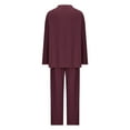 thumbnail image 3 of Lindreshi Loungewear Sets for Women 2 Piece Women 2 Piece Outfits Oversized Loungewear Loose Slouchy Set Fall Sweatsuit Matching Lounge Sets, 3 of 5