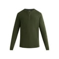 thumbnail image 5 of George Men's and Big Men's Double Knit Henley, Sizes S-3XL, 5 of 5