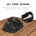 thumbnail image 2 of MasteelfCA Fake Stone Key Hider Hide A Key Outdoor Spare Key Hider Stone Shaped Key Hider, 2 of 8