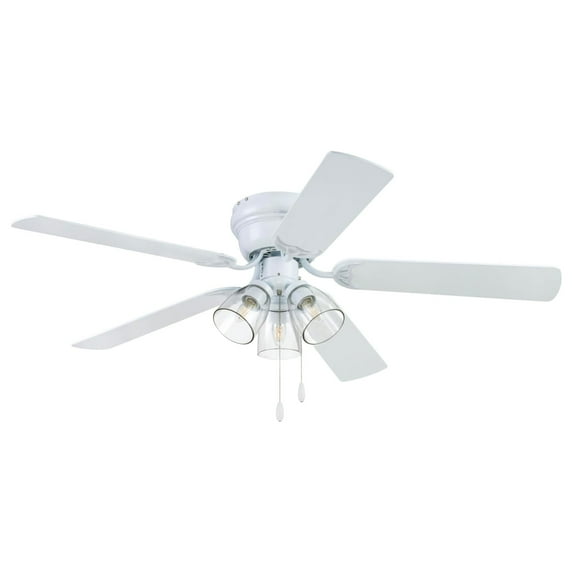 Open Box Portage Bay Renton Indoor Ceiling Fan with Quiet, Reversible Motor 52"