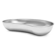 GOGHOST Stainless Steel Kidney Tray small, Reusable Metal Kidney Dish, 2Pcs, Size:7.68*4.13*2.16 inch
