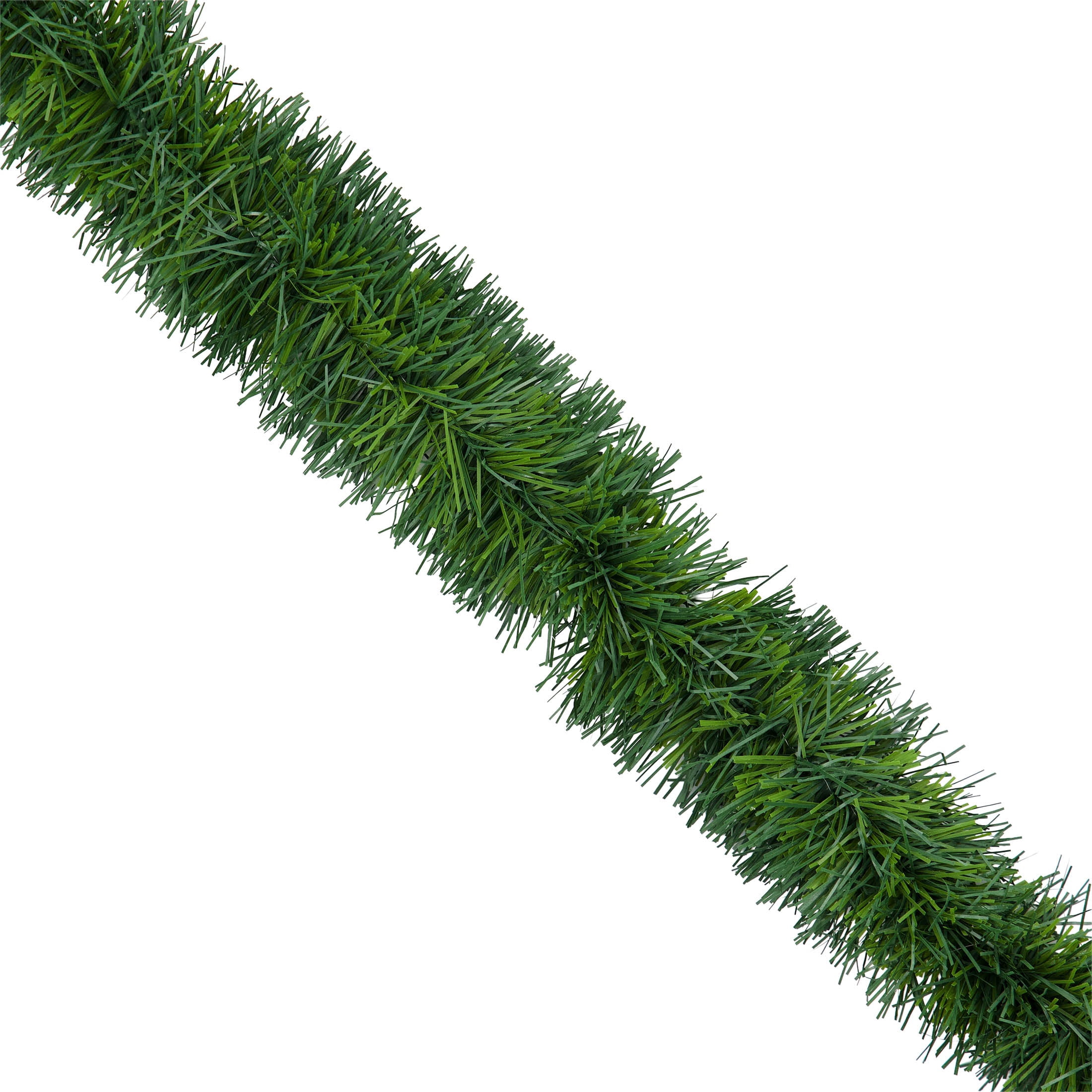Soft Evergreen Unlit Artificial Christmas Garland, Green, 50', by Holiday Time
