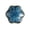 Blue, variant on Lotus Leaf Shape Decorative Ring Tray, Small Key Bowl, Ceramic Trinket Tray Jewelry Dish Organizing Necklace Earrings, Home Decoration for Mom Best Friend Sister (Blue)