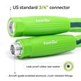 thumbnail image 5 of RainPoint 25FT Garden Hose with Hose Nozzle, 60% Lighter TPE Anti-Kink Water Hose Anti-Kink Flexible Hose,3/4" Fittings, 5 of 16