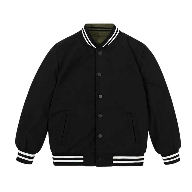 Kids Boys Winter Coat Cute Animal Printed Solid Color Lightweight Coat Windproof Puffer Jacket Toddler Fall Spring Jacket 5-6 Kids Clothes