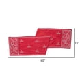thumbnail image 2 of Vickerman Decorative 12" x 60" Filigree Scroll Table Runner, 2 of 2