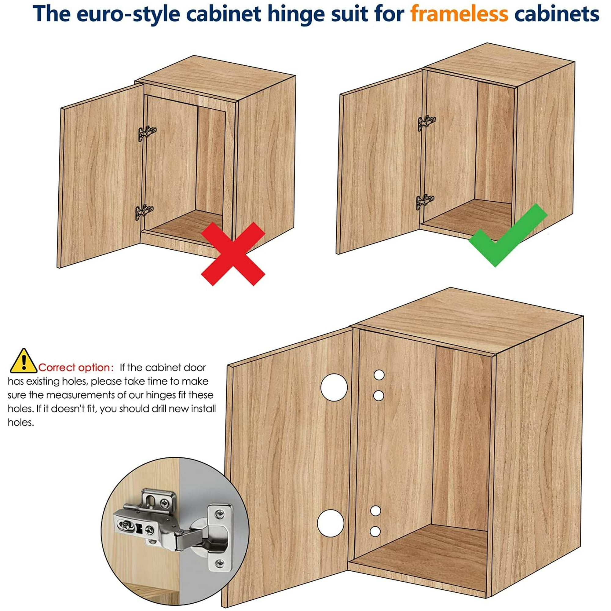 How To Install Concealed Euro Style Hinges