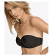 thumbnail image 2 of Calvin Klein Women's Molded Underwire Balconette Bikini Top Black, Medium, 2 of 2
