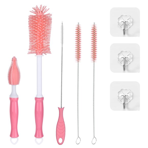 Set de cepillos para biberón GUARDIX, kit portátil limpiador para bebé