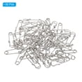 thumbnail image 3 of Uxcell Safety Pins 1.06 Inch Large Metal Sewing Pins Silver Tone 50Pcs, 3 of 5