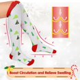 thumbnail image 6 of 3 Pairs Christmas Compression Socks for Women & Men Circulation 15-20 mmHg - Better Blood Flow, Swelling , Best Support for Medical, Running, Nursing,Christmas Gifts for Nurses Travel Pregnancy, 6 of 8