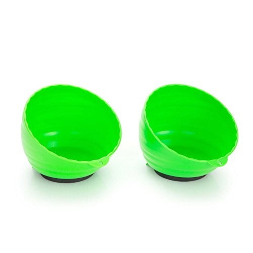OEMTools Green Magnetic Nut Cups - 2 Pack