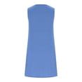 thumbnail image 6 of NAISIBABY Girls Casual Dresses with Pockets, Sleeveless Crewneck Soft Flowy Summer Flare Fit Dresses Blue Size 14-16, 6 of 6