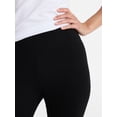 thumbnail image 6 of Time and Tru Women's Ankle-Length Knit Leggings, 27 in Inseam, 6 of 8