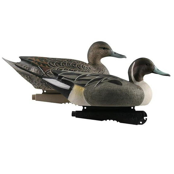 GHG Decoy Systems Over-Size Series Pintail Duck Decoys, 6 Pack