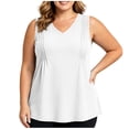 thumbnail image 2 of NominalSnug Plus Size Tank Tops for Women Loose Fitted V Neck Sleeveless Shirts 2026 Fashion Summer Clothes S-3xl, 2 of 6