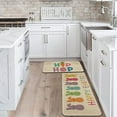 thumbnail image 2 of Easter Kitchen Rug and Mat Set of 2, Happy Easter Bunny Kitchen Decor, Non-Slip Washable Floor Mat, Spring Easter Home Decor Kitchen Sink Front Rug, 17x30+17x47 Inch, 2 of 6