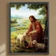 thumbnail image 3 of Pintura de Diamantes Redondos Hugtrwg A1152 Serie Personajes Jesús Y Alpaca 30*40CM 22 Colores, 3 of 9