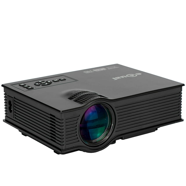 Proyector Equal EQ-PY02 Led Portátil 2000 Lumenes Bocina Hdmi Cañon Negro
