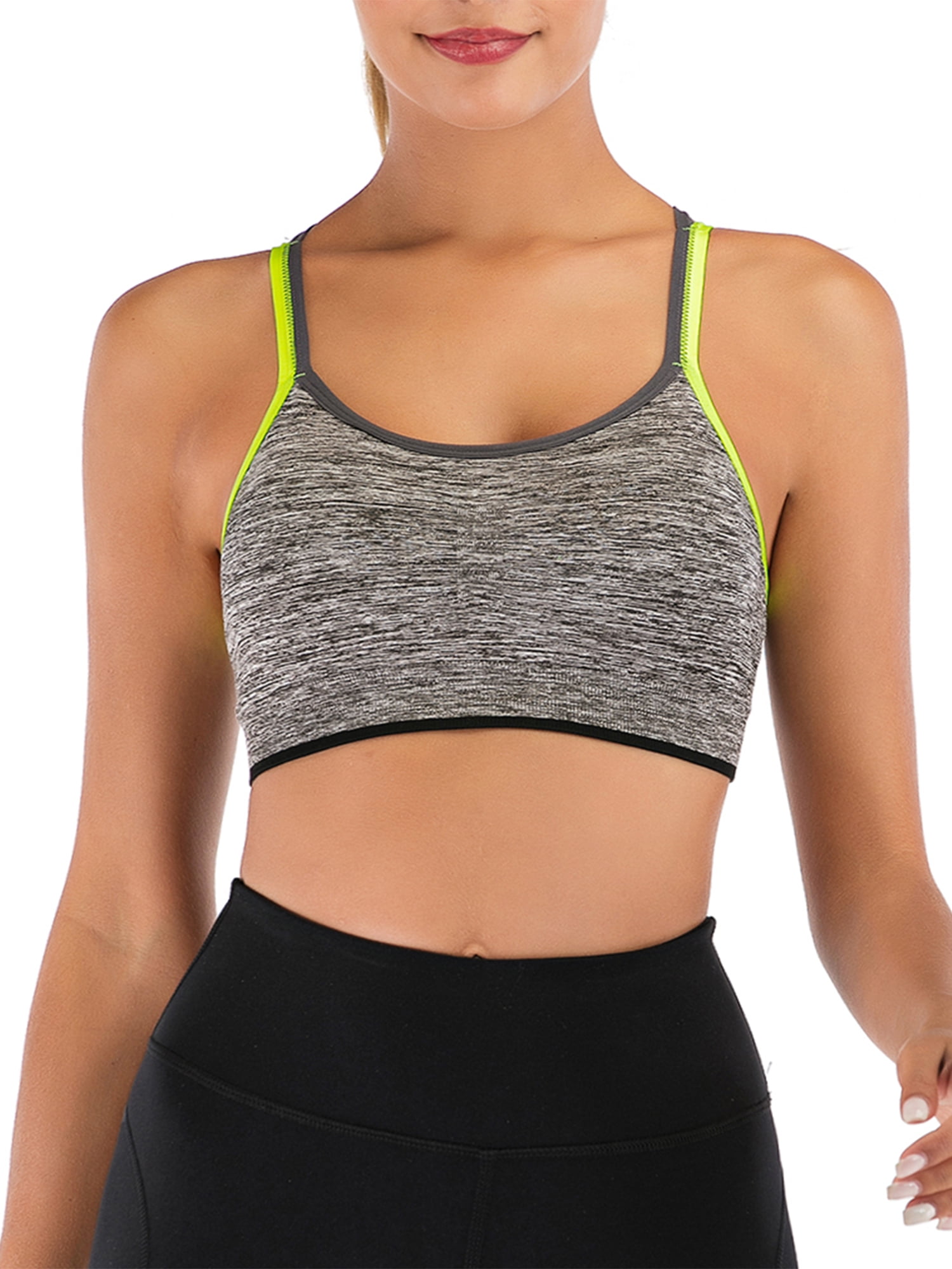 longline crop top sports bra