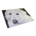thumbnail image 1 of Carolines Treasures 7418LCB Great Pyrenees Contemplation Glass Cutting Board - Large, 1 of 2