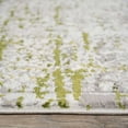 thumbnail image 4 of KUKOON Green & Grey Abstract Living Room Area Rug, 4 of 5