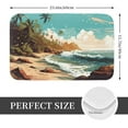 thumbnail image 2 of Disketp Coastal Palm Beach Mat for Front Door Outside - Doormat Outdoor Entrance - Welcome Mats Outdoor,Outside Entry and Outdoor Entrance 16''x24'', 2 of 7