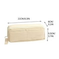 thumbnail image 2 of RXIRUCGD Large Capacity Pencil Case Pencil Bag Portable Simple Aesthetic Pencil Organiser Back To College Present Simple Style Zipper Cute Stationery, 2 of 3