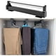 thumbnail image 5 of Barra para ropa extensible de 1 pieza para colgar perchas - Barra telescópica ajustable (347 mm, negro), 5 of 5