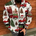 thumbnail image 4 of COSFO Collared Button Down Shirts for Men Party Christmas Long Sleeve Shirts Vacation Relaxed Fit Funny Mens Shirts Casual, 4 of 8