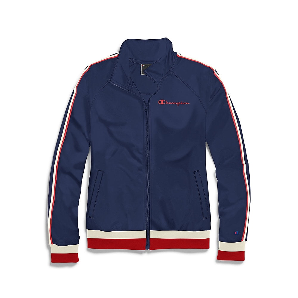 Champion Champion Women's Track Jacket, Script Logo, XS