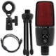 thumbnail image 1 of Portátil cableado condensador micrófono video chat de chat de ruido Cancelación Ajustable Mic Audio Dispositivo de grabación de audio Desktop PC Accesorio Methold EL005601-00B, 1 of 7