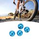 thumbnail image 5 of Cable End, Cable End Caps High Strength Prevent Split Aluminum Alloy Multiple Use Reusable  For Mountain Bike ANGGREK Azul, 5 of 8