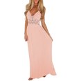 thumbnail image 2 of Women Dresses Fashion Dresses Solid Sleeveless Sexy Sling Fashion Dresses Pink Trendy Skirt Size S, 2 of 6