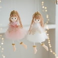 thumbnail image 4 of Angel Doll Pendants Soft Elegant Plush Doll for Little Girls, Use As Toy or Room Decor, Great Gift for Kids of All Ages Navidad, 4 of 5