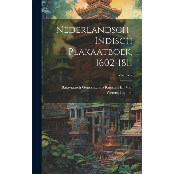 Nederlandsch-Indisch Plakaatboek, 1602-1811; Volume 7 (Hardcover)