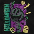 thumbnail image 2 of PACMAN Spooky Halloween Credit Unisex Plus Size Sweatshirt Brisco Brands 3X, 2 of 6