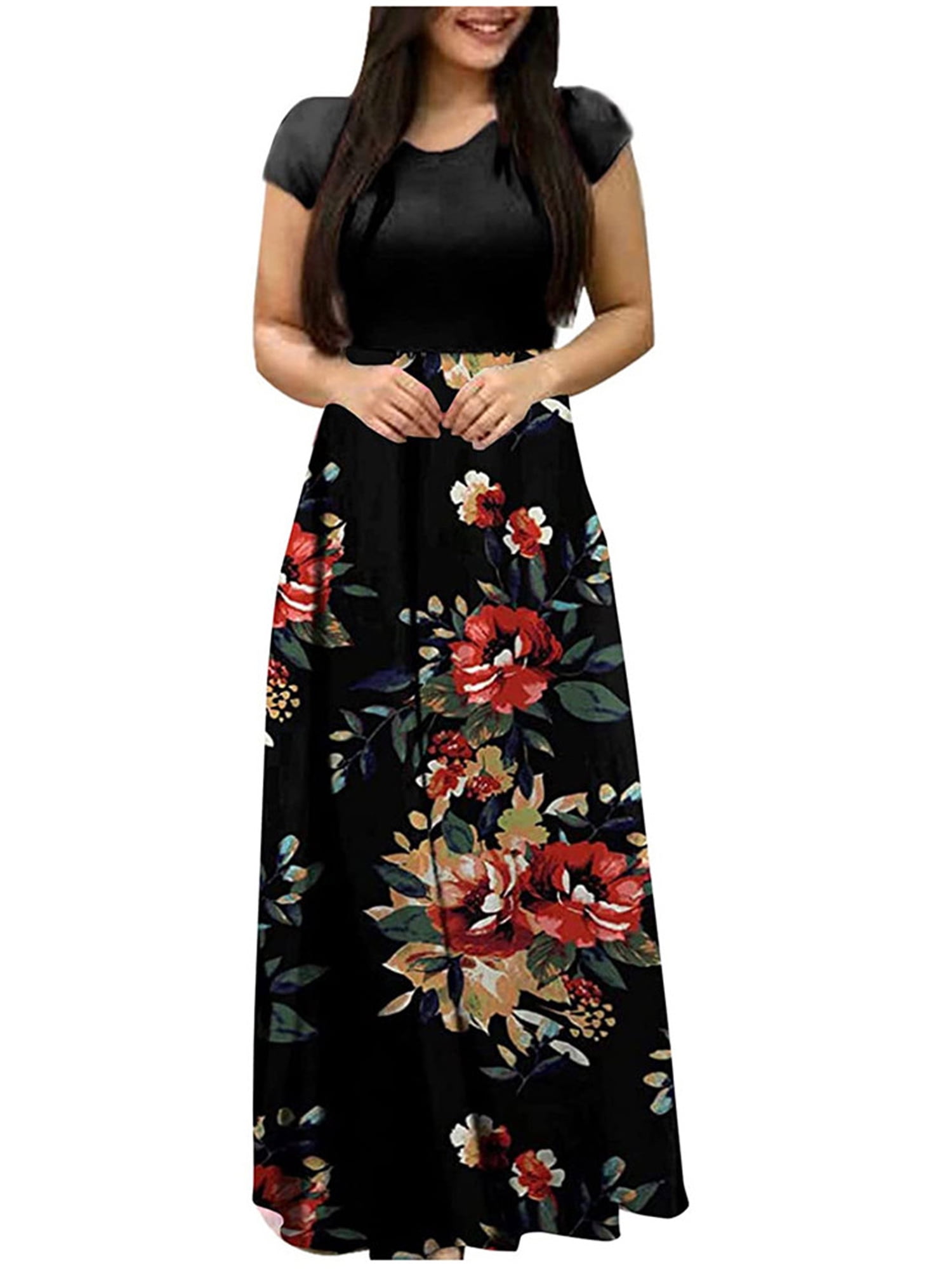 Woolen Velvet Dresses for Womens Floral 