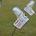 thumbnail image 1 of PING Golf Iron Headcover Set – Universal Fit Protective Covers for Iron Clubs, Magnetic Closure, Durable Lightweight Design, Stylish Golf Gear Accessory (White), 1 of 6