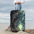 thumbnail image 7 of Hirioo Enchanted Forest Skull Path for Elasticity Suitcase Cover (No luggage Included) Durable Luggage Protector Fits 18-32 Inch Luggage-Small, 7 of 7