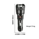 thumbnail image 3 of Mini linterna LED | Luz lateral COB multifuncional portátil para exteriores | Linterna brillante de largo alcance | USB y tipo C recargable | Tamaño de bolsillo compacto | 1 Paquete, 3 of 8