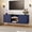 Blue, variant on CBJCBJ Modern Fluted 55" TV Stand for 65" TV with Storage, Entertainment Center for Living Room, Blue