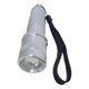 thumbnail image 1 of Mini linterna portátil con luz de antorcha de mano para mochileros, caminatas y caminatas plata, 1 of 8