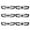 Black, variant on 6pcs Tennis Racket Damper Silicone Shock-absorbing Tennis Damper Non-slipping Tennis Gadgets